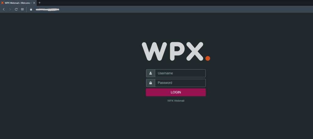 WPX Hosting Email