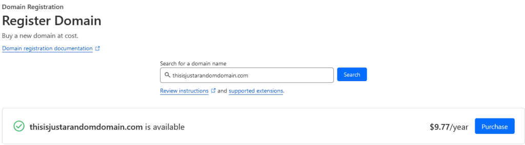 Cloudflare Domain Purchase