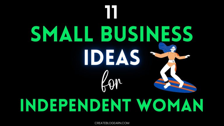 11 Small Business Ideas for Independent Woman