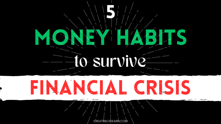 5 Smart Money Habits That Protect You From Financial Crisis