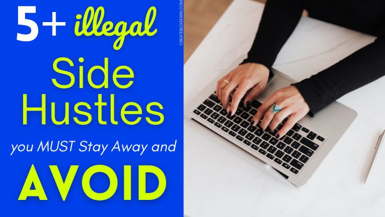 Illegal Side Hustles To Stay Away From